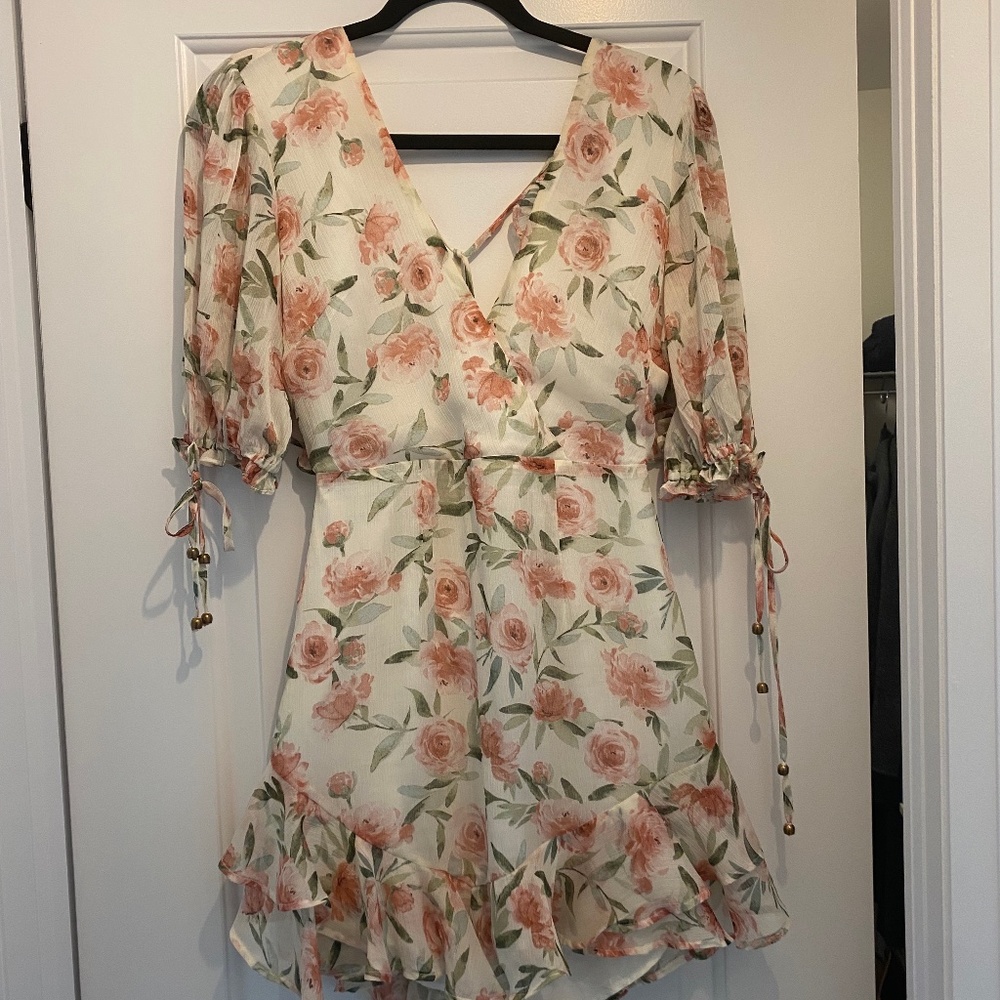 Floral Mini Dress - Picture 2 of 6